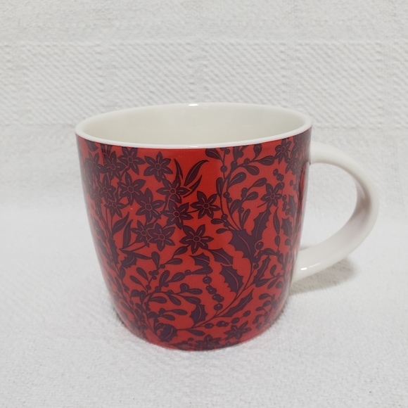 Starbucks Holly Poinsettia 2017 Christmas Mug - Picture 3 of 9